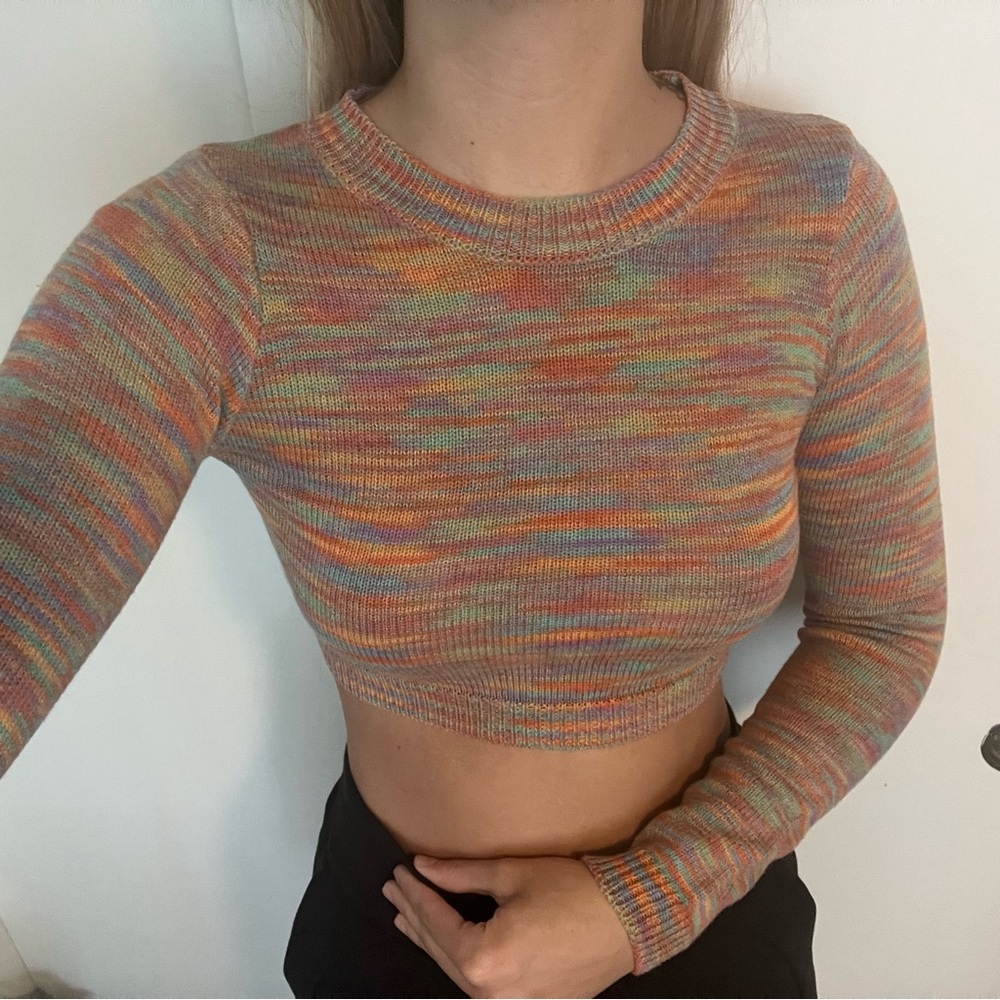 Edikted Open Back Long Sleeve Top